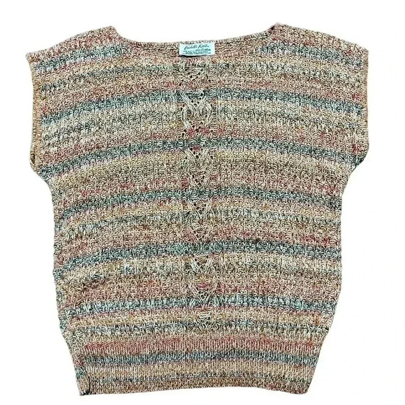 Cuddle Knits Sweaters - Cuddle Knits Sweater Size Small Vintage 100% Cotton Made In USA 80’s On Trend